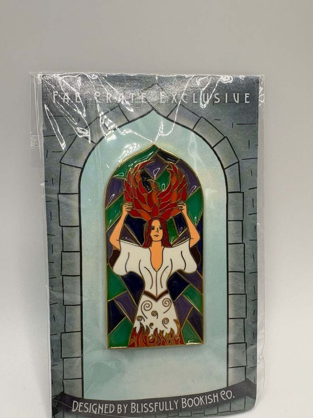 Fae Crate Exclusive Blissfully Bookish Co Enamel Pin